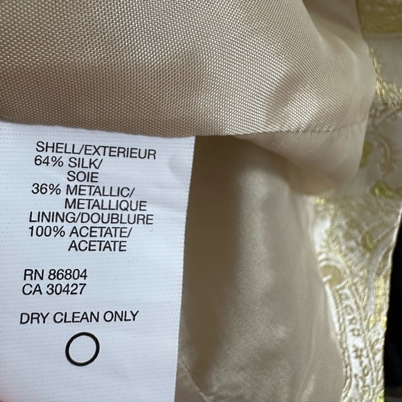 Magaschoni silk paisley blazer, size 2 - Picture 5 of 13